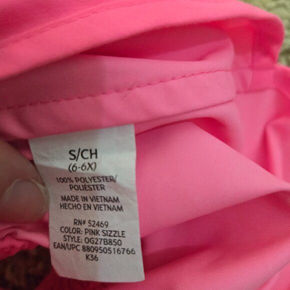 OP Hot Pink Girls Shorts 6/6X NWT - Picture 6 of 7